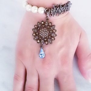 Jewelry - Swarovski Crystal Bracelet Indiana Charm Bollywood Jewelry - Swarovski Crystal Bracelet Indiana Charm Bollywood